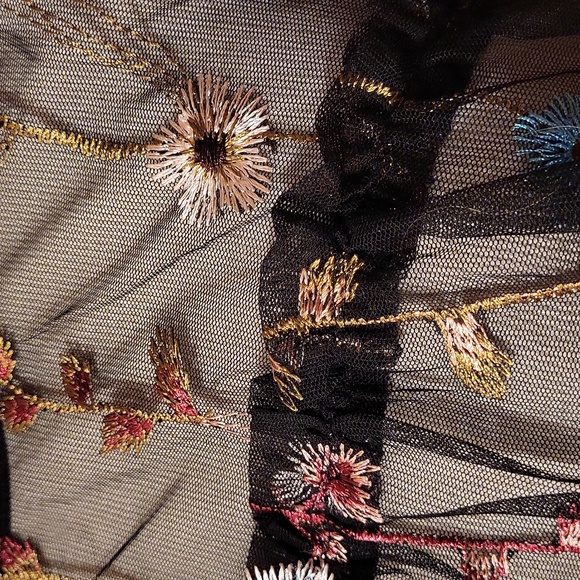 🎀 A New Day Sheer Floral Blouse - Picture 5 of 6